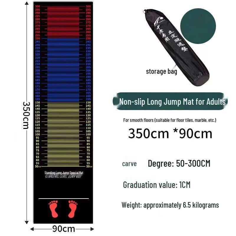 WEZHO Standing Long Jump Test Mat