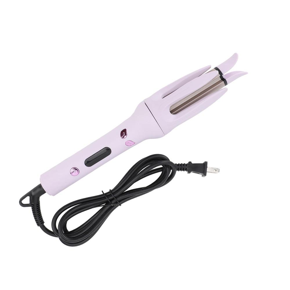 Portable Auto Hair Curler Adjustable Temperature Rotating Curling Iron For Salon Styling
