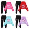 Kpop Demon Hunters Kids Sportswear Set With Cotton Fabric For Active Play