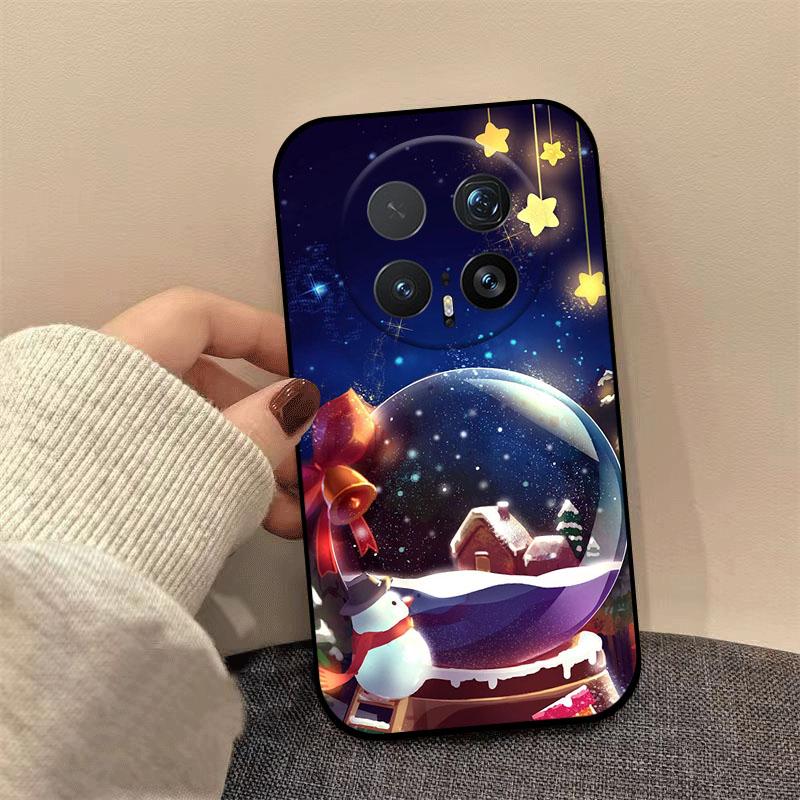 Рождественский Расписной Чехол Для Honor Magic 8 7 Pro Magic8 X50 90 GT Lite Pro X50i 90Smart Мягкий Силиконовый ТПУ Защитный Задний Чехол