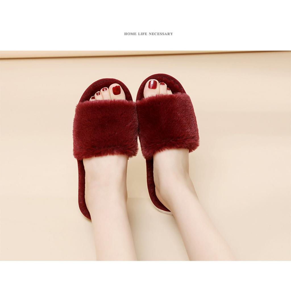 Тапочки Мао Мао, Женская обувь, Уличная обувь, Хлопковые тапочки, Теплые тапочки, Повседневные тапочки, Дышащие, Хлопковая обувь