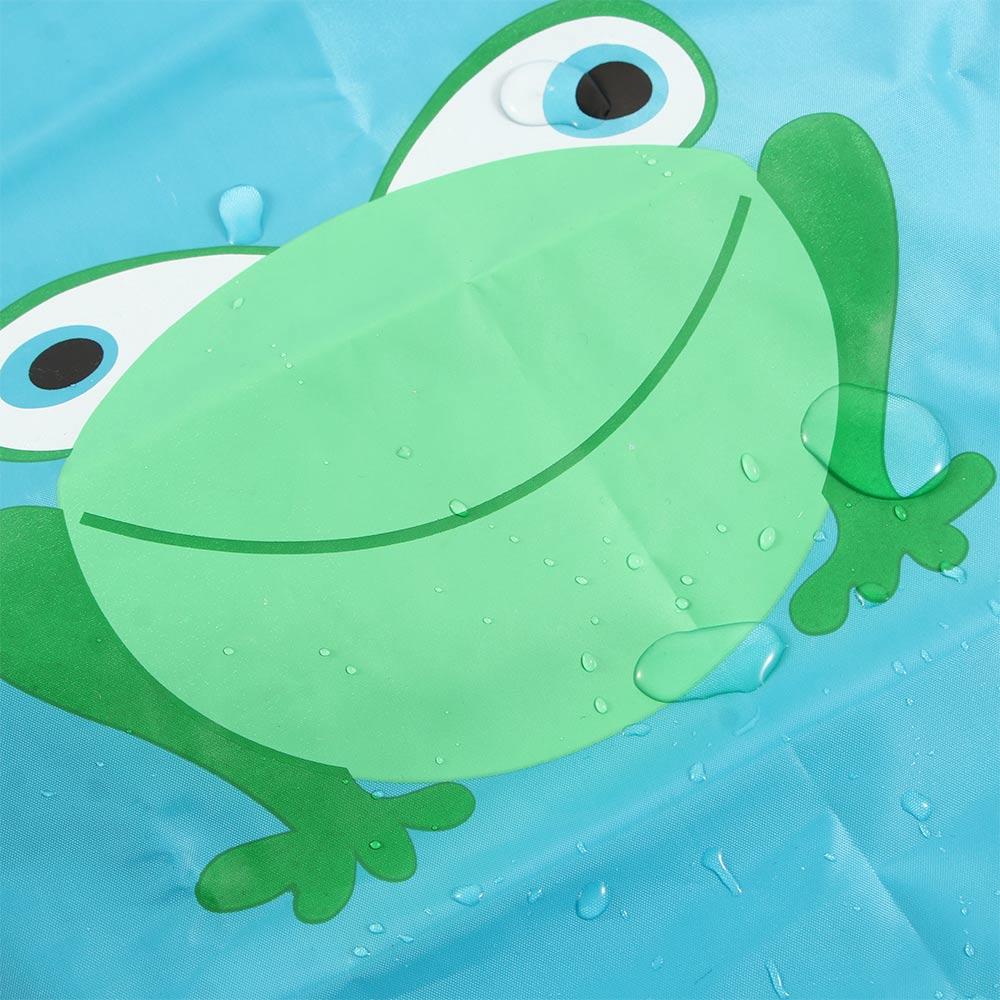 Five Colors Kids Cute Cartoon Frog Printed Cooking Cartoon Apron Waterproof Frog Design Children