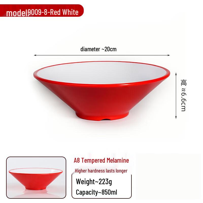 Gannian Melamine Rice Noodle Bowl