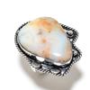 Boulder Opal Gemstone Handmade 925 Sterling Silver Gift Jewelry Ring Size 9 Q0J88