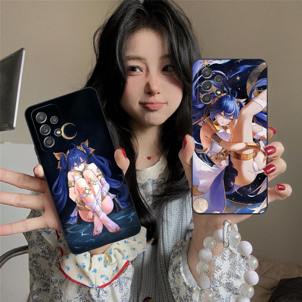 Чехол для телефона Wuthering Waves Luno для Samsung Galaxy A56 55 54 53 52 51 36 35 34 23 16 15 5G Цветной Чехол Чехол Смартфон