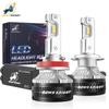 DAWNKNIGHT K7C 4300K H7 H4 H11 Светодиодная лампа 3 медные трубки Светодиодные огни для автомобиля H1 HB3 9005 HB4 9006 12V Светодиодная лампа головного света