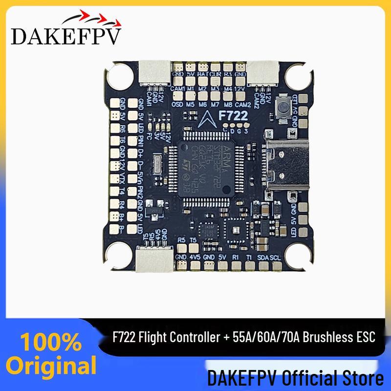 DAKEFPV F722 Flight Controller Stack