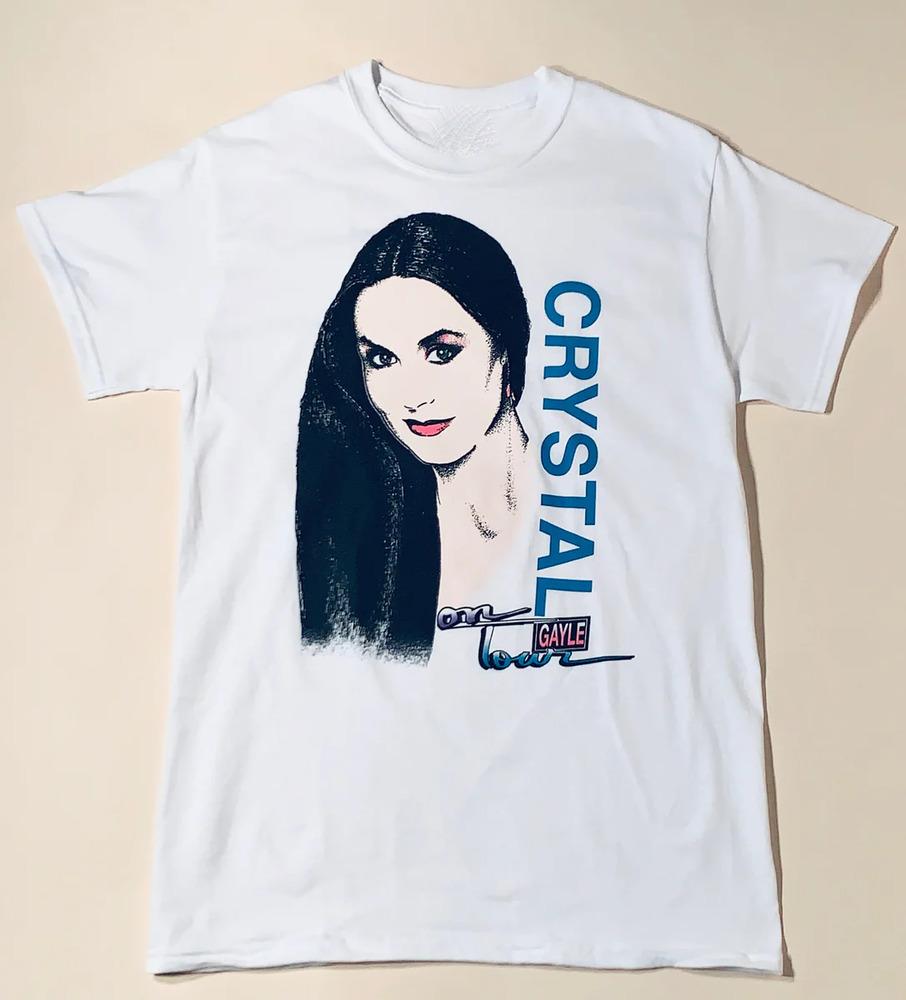 New Crystal Gayle On Tour Cotton All Unisex White Classic Shirt Unisex T-Shirt