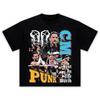 Рестлер CM Punk винтажный стиль графика 100% Хлопок Футболка унисекс 2026 лето Новая мода Короткий рукав Мужская рубашка толстовка