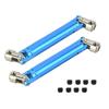 Alloy Drive Shaft Kit RC Car Upgrade Parts for RGT 86100 1 10 RC Crawler (Blue)