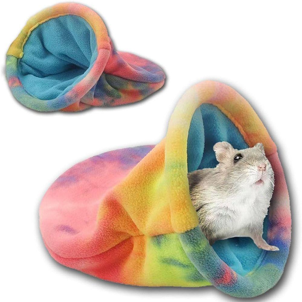 Soft Hamster Cotton Nest Interactive Hamster Hideout Cozy Tree Hole Nest Hedgehog