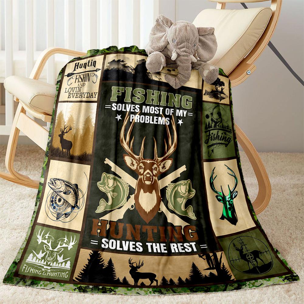 Deer In The Forest Blankets are suitable for living rooms, bedrooms, camping, and other places, making them an ideal choice for gifts.