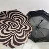 1PC Optical Illusion Automatic Open/Close Umbrella with Windproof, 8-Rib Sturdy Canopy, Durable Ribs, Fashionable Design,1297A