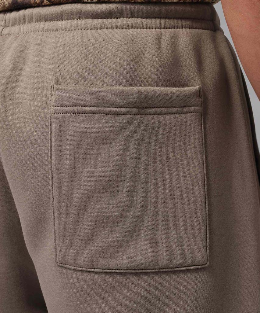 Nike Штаны Jordan Brooklyn Fleece Оверсайз с открытым низом M - Оливково-серый:Черный / Ib7238-040