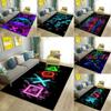 Cartoon Gamer Game Controller Carpet Men's Cave Game Room Accessories Floor Mat Living Room Sofa Decor Rug Bedside Nonslip Rugs