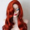 Jessica Rabbit Wig Adult Carnival Cosplay Synthetic Long Wavy Wigs Hairpiece less