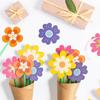 Материалы для изготовления бумажных цветов DIY Открытки ко Дню матери DIY Наборы для букетов