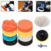Car Polishing Disc 1/11Pcs/Set Self-Adhesive Buffing Waxing Sponge 3inch Wool Wheel Polishing Pad For Car Polisher Drill Adapter