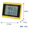 Casio Alarm Clock Radio Digital Double Alarm Temperature Humidity Calendar Display Yellow DQD-5000J-9JF