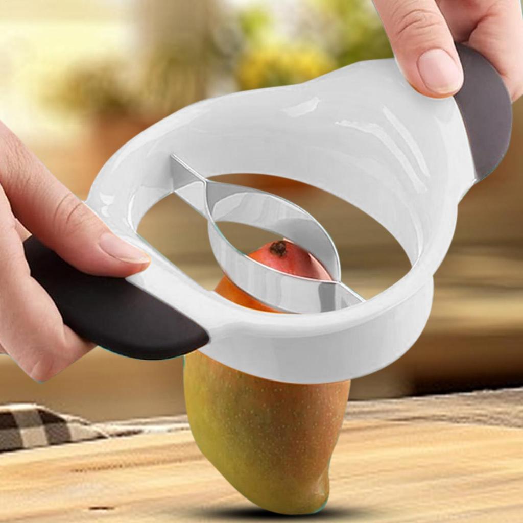Mango Slicer non slip extra large mango divider fruit splitter Mango Cutters Corer Ergonomic Handle Kitchen Peeler Fruit Tools