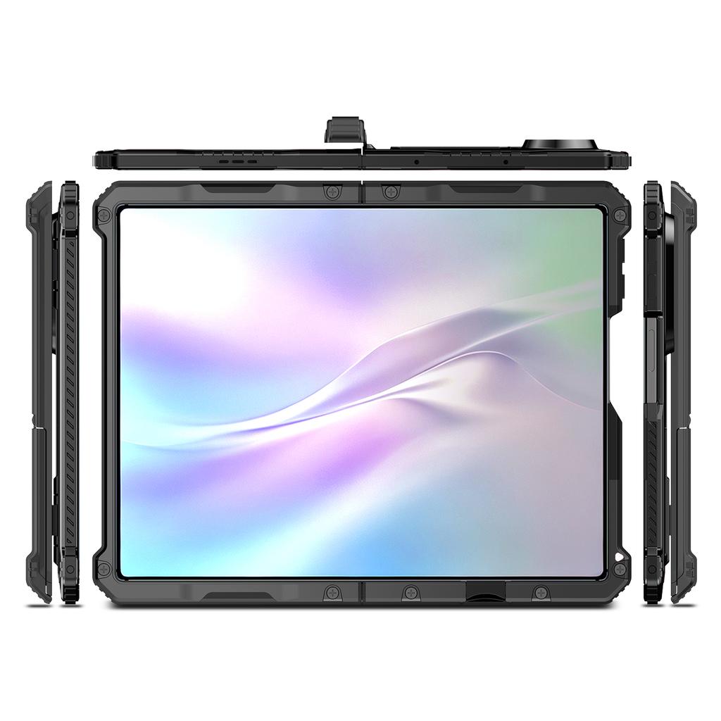 Для Samsung Z Fold 8 Z Fold 8 Ultra Металлический Магнитный Чехол Алюминиевый Бампер Ударопрочный Силиконовый Чехол с Защитой Экрана