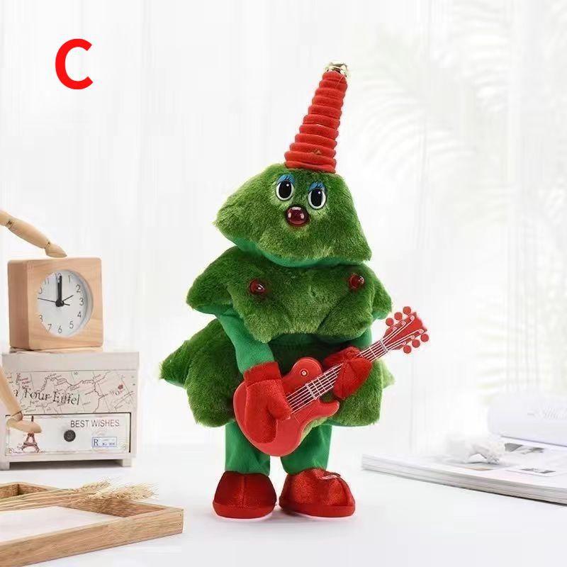 НОВАЯ Рождественская елка Музыка Танцы Поющие Рождественские елки Куклы Санта-Клаус Игрушки для украшения дома Подарки на Новый год