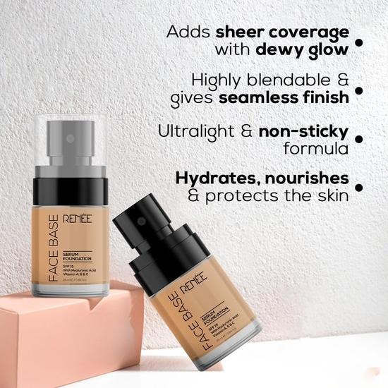 RENEE Face Base Serum Foundation -03 Iconic 25 Ml