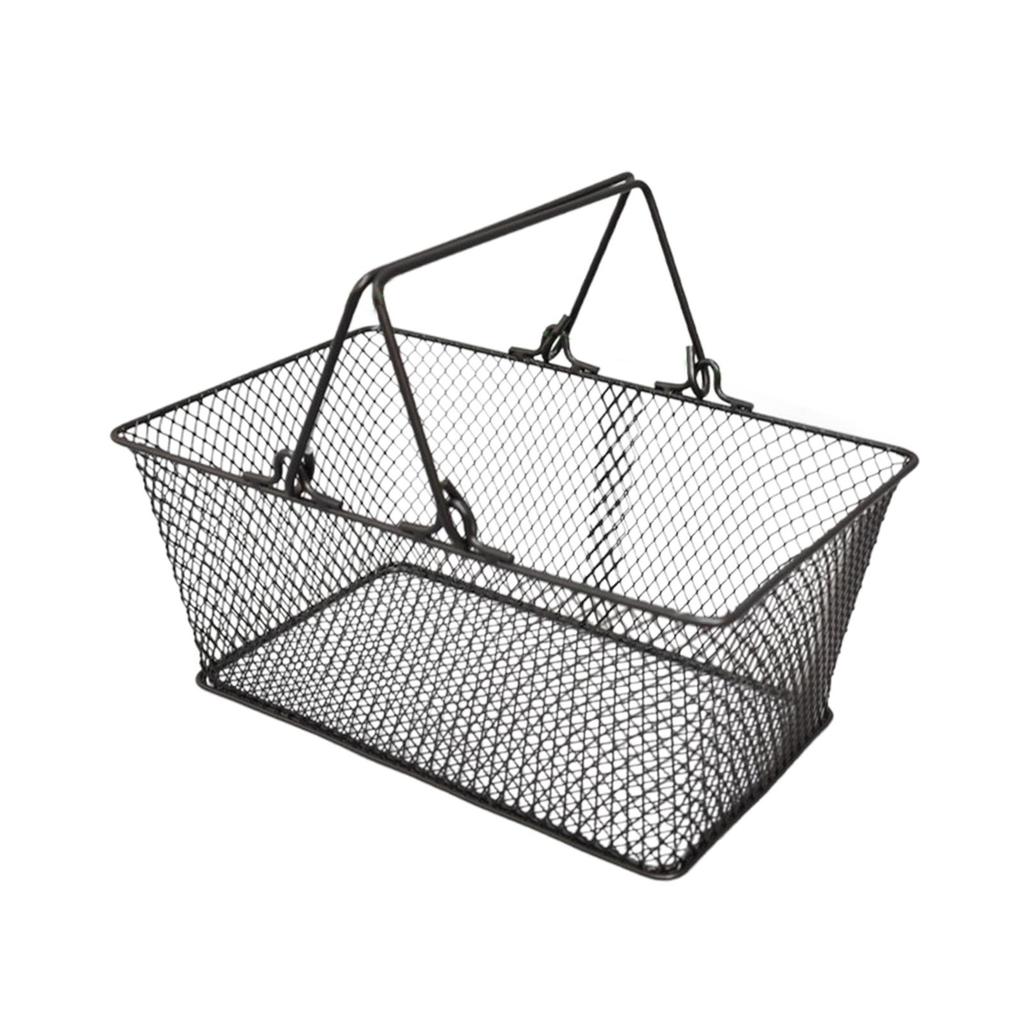 Shopping Basket Sturdy Supermarket Carry Basket for Bar Retail Store Grocery