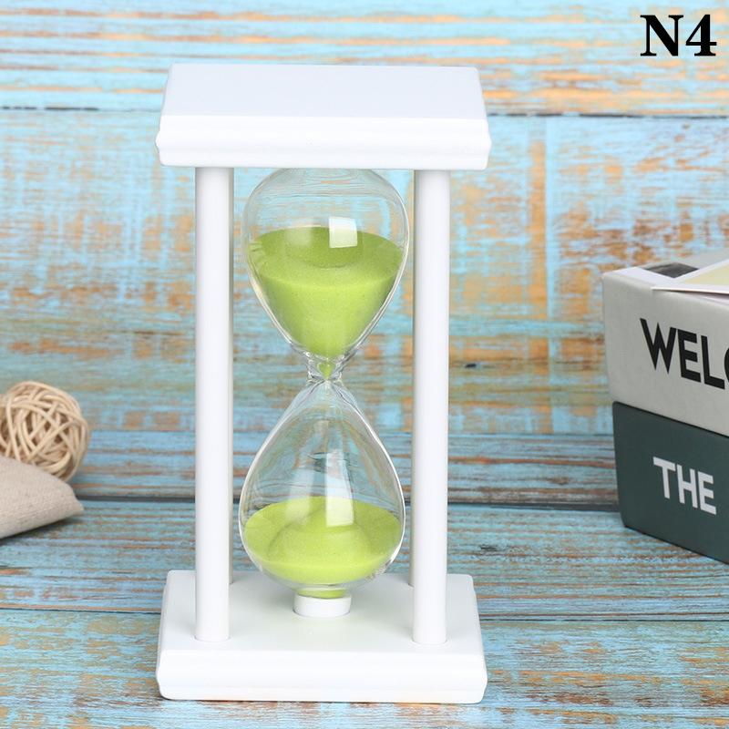 30 минут Песочные песочные часы Обратный отсчет времени Современные деревянные песочные часы Таймер для домашнего декора Украшения Reloj De Arena Подарки на год