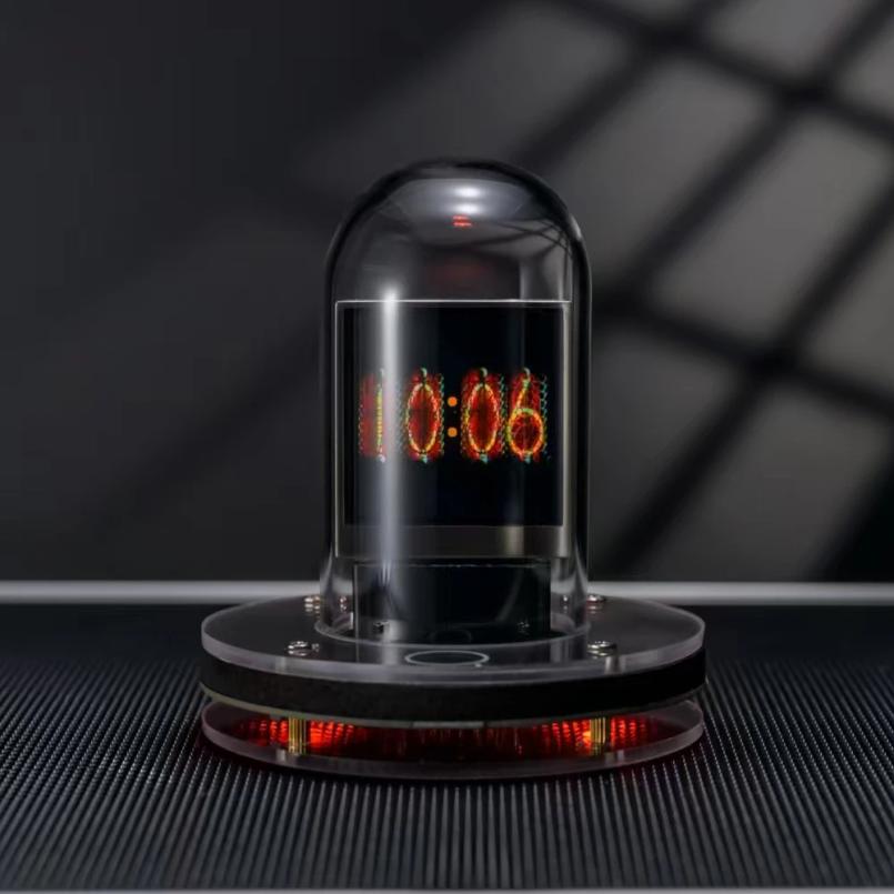 Трекер цен на биткоины. Будильник на ламповых индикаторах Nixie с цветной RGB-подсветкой и метеостанцией WIFI. Альбом своими руками и GIF-анимация