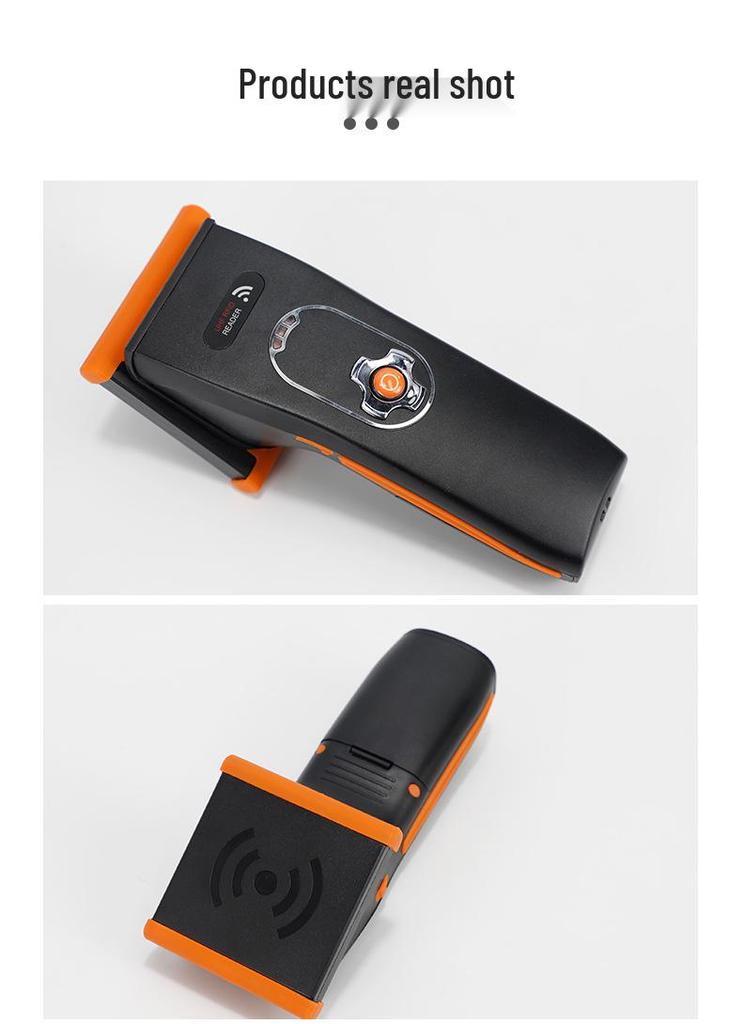 Ультравысокочастотный ручной считыватель/записывающее устройство RFID Bluetooth Терминал с UHF-метками