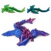 2026 3D-печатный градиентный Змей-Дракон 3D-печатные игрушки Новогодний подарок Декор Рождественские украшения Украшения для дома и офиса
