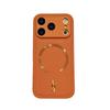 Magnetic Aurora Leather Case IPhone 17 Pro Max 16 15 14 13 12 11 With Drop Protection Heat Dissipation