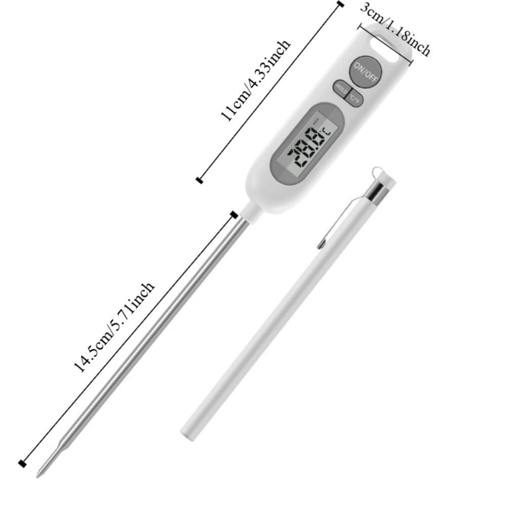 Waterproof Kitchen Digital Thermometer Magnetic Food Temperature Probe BBQ Thermometer Milk