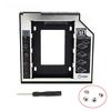 9.5mm Universal SATA 2nd HDD SSD Hard Drive Caddy for CD/DVD-ROM Optical Bay