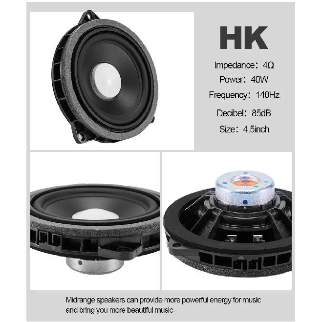 Car Tweeter Covers For Bmw F34 3GT 3 Series Speakers Audio Trumpet Head tTeble Speaker ABS Original Model Fit High Quality Horn