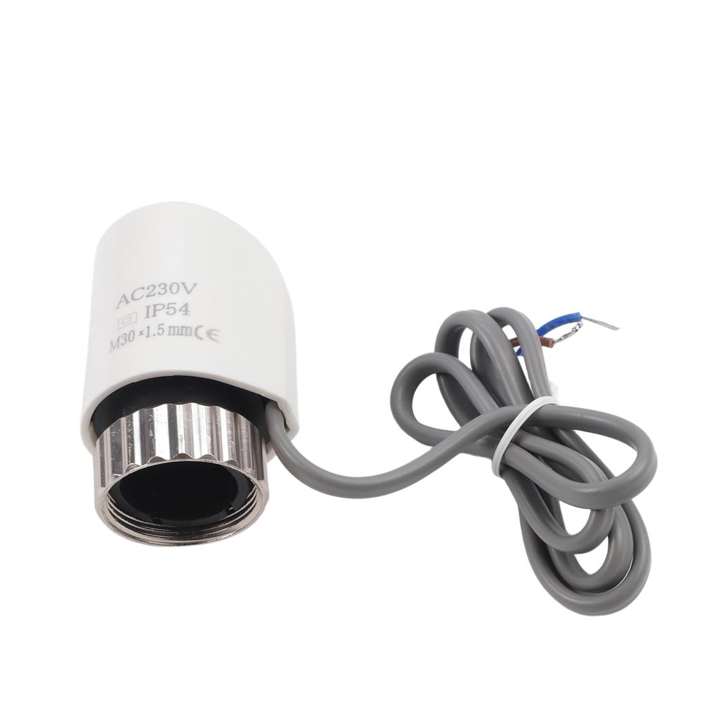 Электрический Термопривод Клапана AC230V M30x1 5 мм для Систем Радиаторных Клапанов и Теплого Пола с Стабильной и Надежной Работой