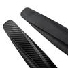 40.5 X 5CM 2/4pcs Car Front Rear Bumper Protector Guard Scratch Auto Rubber Sticker Black Universal Silane Trim Car