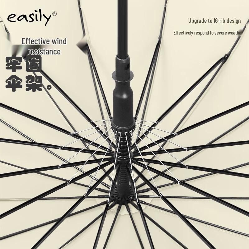 Electric Long Handle Windproof Umbrella with Water-Revealing Flowers