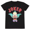 THE SIMPSONS Unisex Adult Joker Krusty The Clown T-Shirt