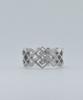 Vivus Prio Bold White Gold Silver Ring