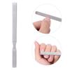 Nail Art Stainless Steel Nail File Double Head Pointed Head Flat Head Multifunctional Nail Polishing Tool Reticulated Nail Trimmer