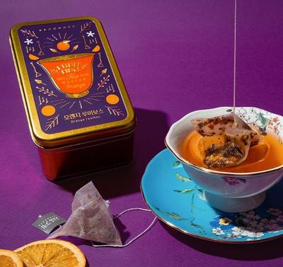 Чай Ssanggye Fruit Hug Orange Rooibos в банке