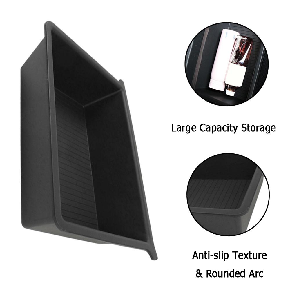 Для Tesla Model X ящик для хранения под сиденьем, органайзер из ТПЭ + АБС, поддон для ящика под сиденьем, аксессуары для интерьера модели X