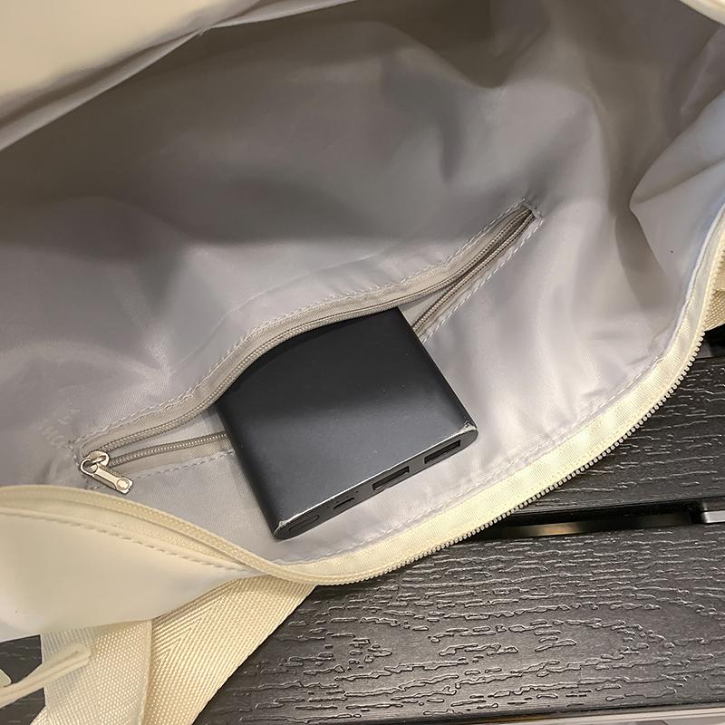 Женская сумка через плечо, большая вместимость, однотонная сумка-хобо