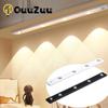 LED Night Light PIR Motion Sensor Light Wireless USB Rechargeable Night Lamp For Kitchen Cabinet Wardrobe Lamp Staircase