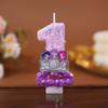Birthday Celebration Cartoon Digital Birthday Candle Handmade Cake Decoration