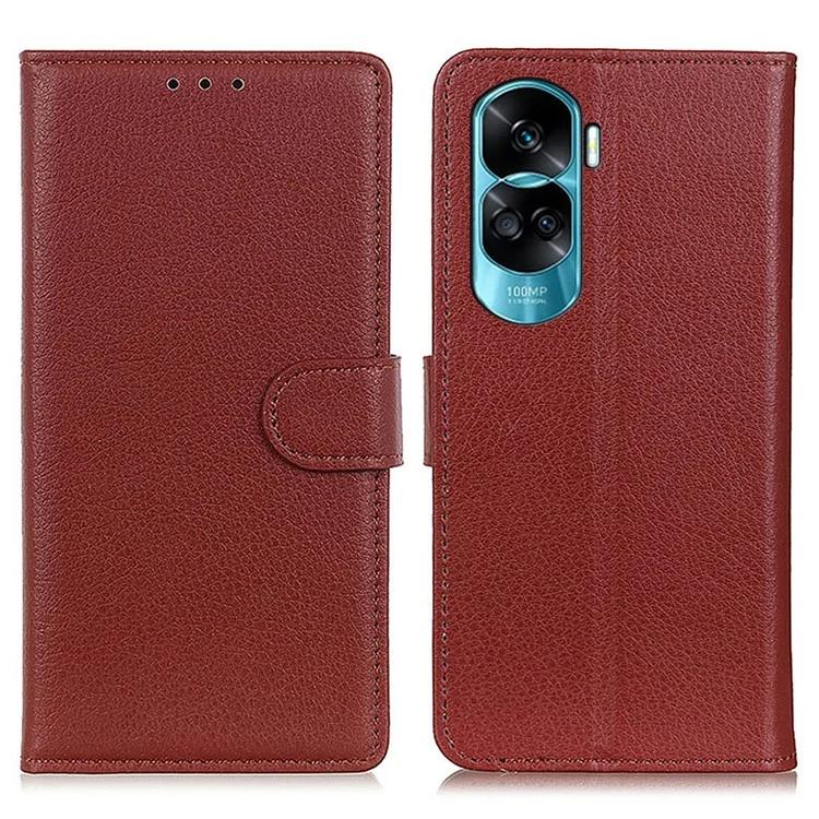 For Honor 90 Lite 5G / X50i 5G Flip Phone Cover Stand Wallet PU Leather Protective Phone Case