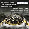 Cadisen New TOP Brand Luxury Men's Watch with Box Water Resistant 200m/660ft NH35 Automatic Men's Mechanical Watches