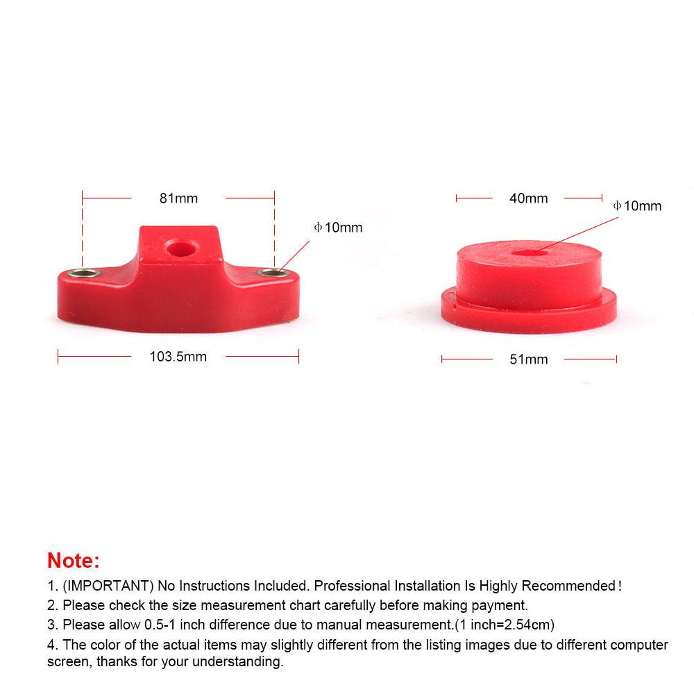 Polyurethane Front&Rear Shifter Stabilizer Bushing Kit For Toyota FR-S GT86 For Subaru Impreza WRX BRZ Forester Legacy